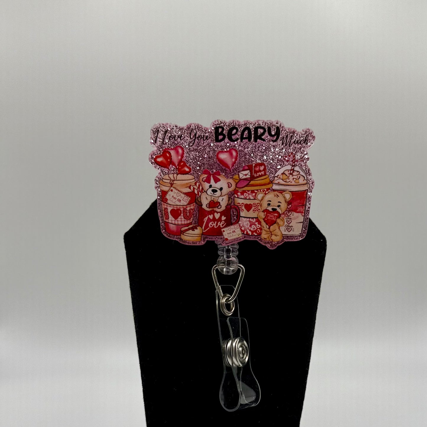 "I Love you Beary Much" Badge Reel